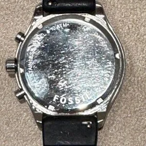 Fossil | Accessories | Black Multifunction Fossil Watch With  display picture 2